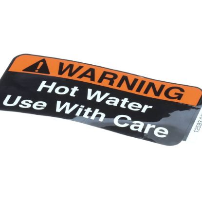 Picture of Bunn Decal, Warning Very Hot Water Part# 12593