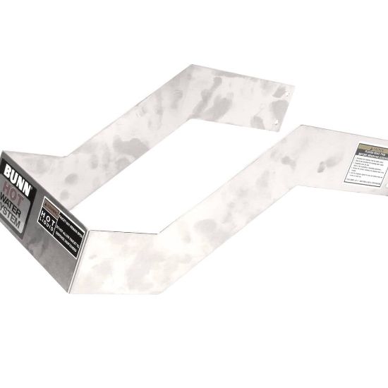 Picture of Bunn Kit, Retaining Bracket W Decal-front Mnt Part# 13127.1001