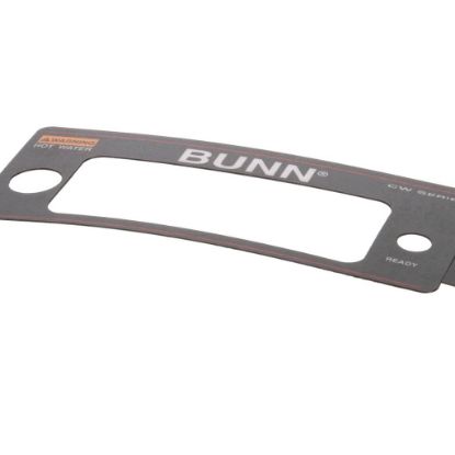 Picture of Bunn Decal, Control Panel Part# 22289.0003