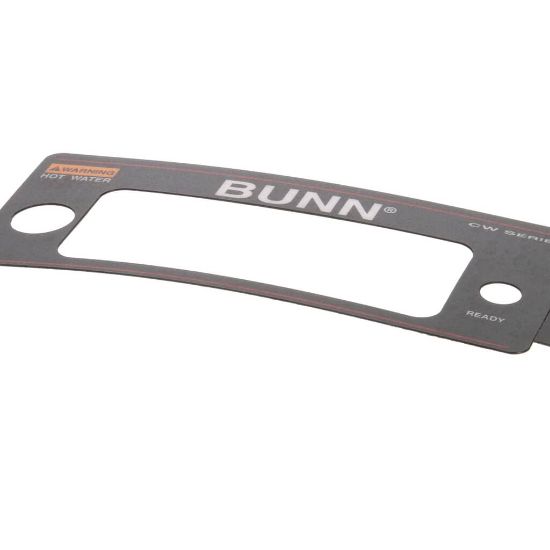 Picture of Bunn Decal, Control Panel Part# 22289.0003