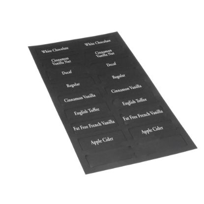 Picture of Bunn Decal, Flavors Part# 26537.0003