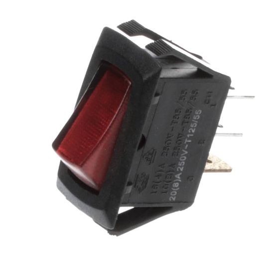 Picture of Bunn Switch,spst On/off Illum-red Ce Part# 27727.0001
