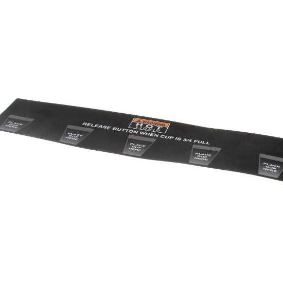 Picture of Bunn Decal, Caution-hot Liquid And Cup Placement Part# 28328.001