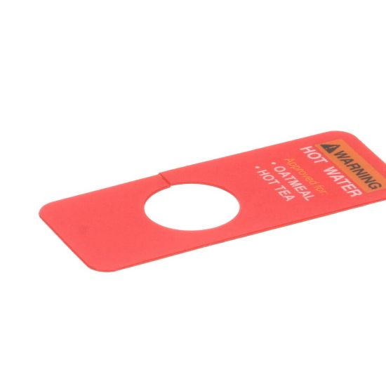 Picture of Bunn Decal, Hot Water Mcdonalds Part# 29007.0003