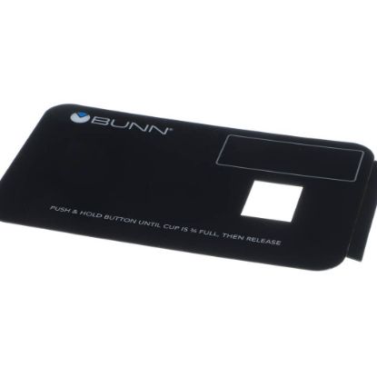 Picture of Bunn Decal, Door Front Part# 28964
