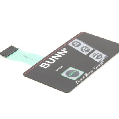 Picture of Bunn Switch, Membrane 1-Lower & 2-Upper Warmers Part# 29006.0003