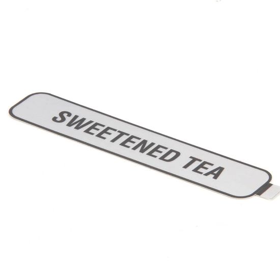 Picture of Bunn Decal, Sweetened Tea Part# 29989