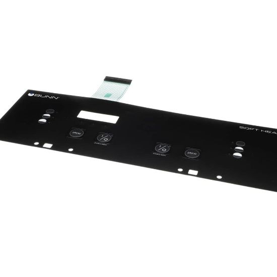 Picture of Bunn Switch,membrane.lower-fct Dual. Part# 29974.0006