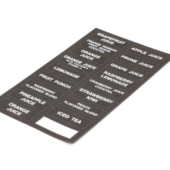 Picture of Bunn Decals, Flavor Part# 32861