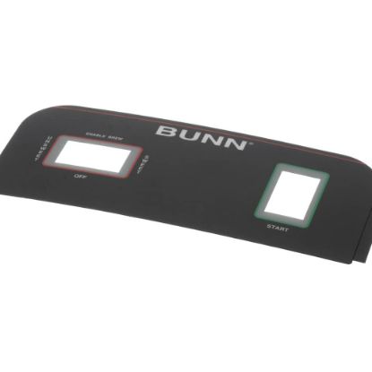 Picture of Bunn Decal, Control Panel Part# 36590.0002