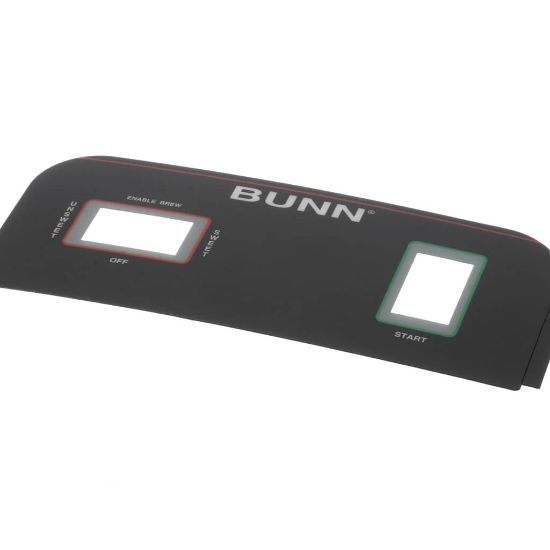 Picture of Bunn Decal, Control Panel Part# 36590.0002