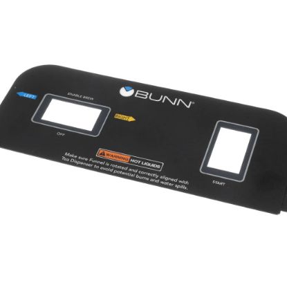 Picture of Bunn Decal, Cont Pnl Dual Dilu Part# 36590.0032