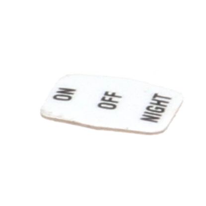 Picture of Bunn Decal, Switch - On/off/night Part# 37193
