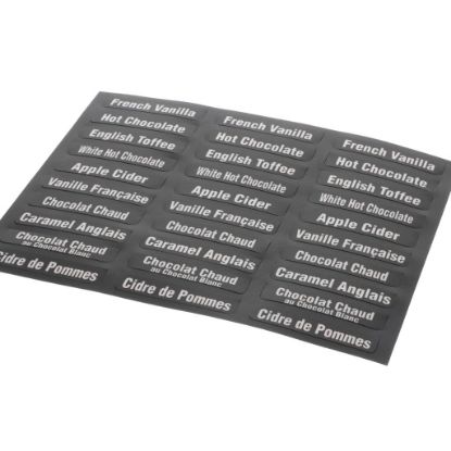 Picture of Bunn Decal, Flvr Lbls Imix Tdl Part# 38749.7