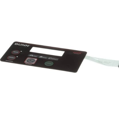 Picture of Bunn Switch, Membrane - 3 Warmers Part# 38876.0005