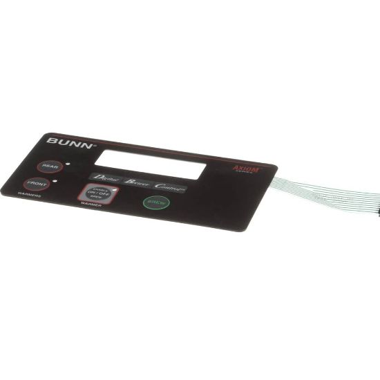 Picture of Bunn Switch, Membrane - 3 Warmers Part# 38876.0005