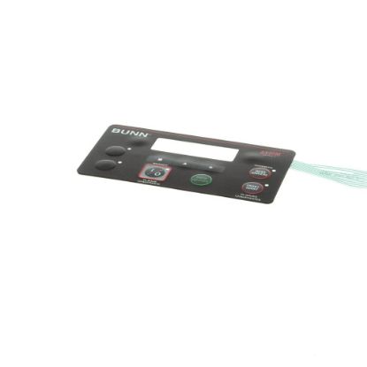 Picture of Bunn Switch, Membrane 2 Batch 2Up Cda (Tdl) Part# 38876.706