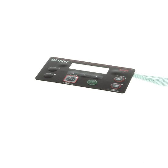 Picture of Bunn Switch, Membrane 2 Batch 2Up Cda (Tdl) Part# 38876.706