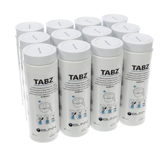 Picture of Bunn Cleaner, Brewer Tabz 12/Case Part# 39637.0004