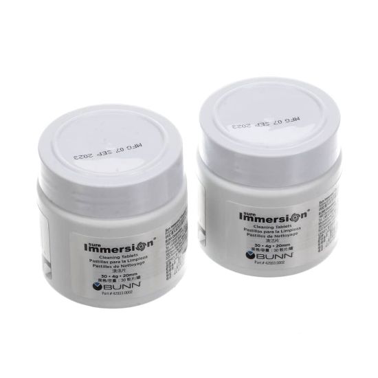 Picture of Bunn Tablet, Cleaning 2Jars/pack Sure Immrsn Part# 42933.0102