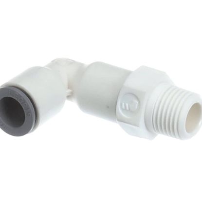 Picture of Bunn Elbow, Swivel 90 Deg 1/4 Tube X 1/8 Nptm Part# 46850