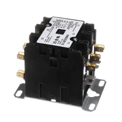 Picture of Carrier 3Pole 25Amp 115Volt Contactor Part# HN53CB115