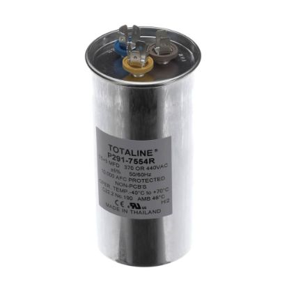 Picture of Carrier Dual Capac 75/5 Mfd 440V Round Part# P291-7554R