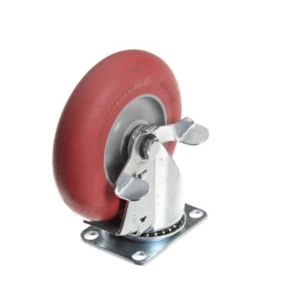 Picture of Carter-Hoffmann 5"Swivel Caster W/brk Red Part# 18301-5288