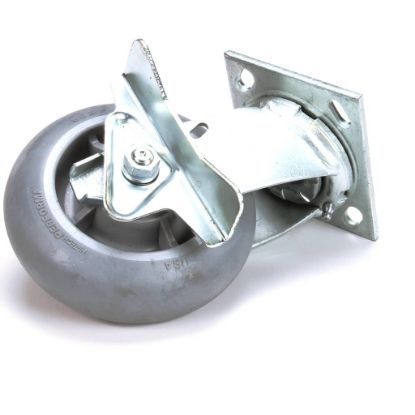 Picture of Carter-Hoffmann 6" Grey Swivel W/brk Rubb Part# 18301-6435