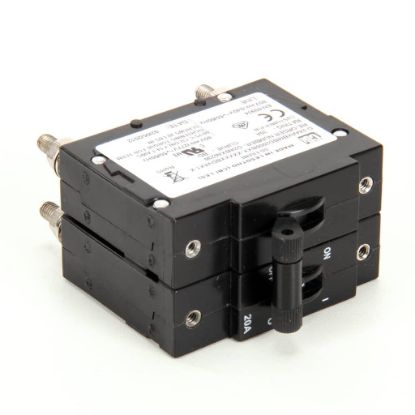 Picture of Carter-Hoffmann 20A On/off Switch Circuit Breaker Part# 18602-0073