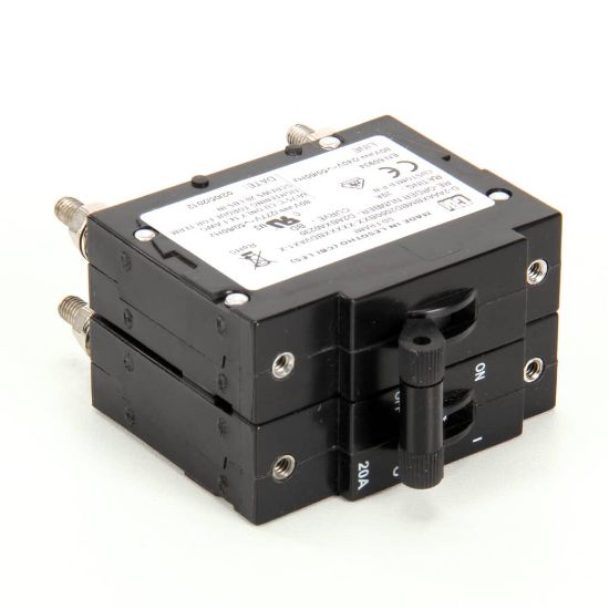 Picture of Carter-Hoffmann 20A On/off Switch Circuit Breaker Part# 18602-0073