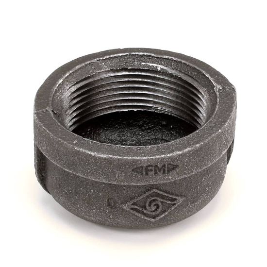 Picture of Cleveland Cap Pipe 1-1/2 In Bla Ck Part# 3058