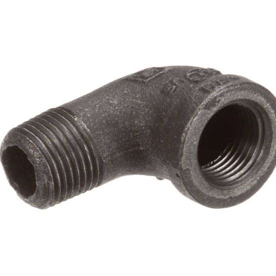 Picture of Cleveland Elbow Street 1/2 Inx 9 0 Blk Part# 5252