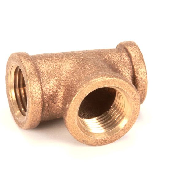 Picture of Cleveland Tee 1/2Inx3/8 Inx1/2 In Brass Part# 100676