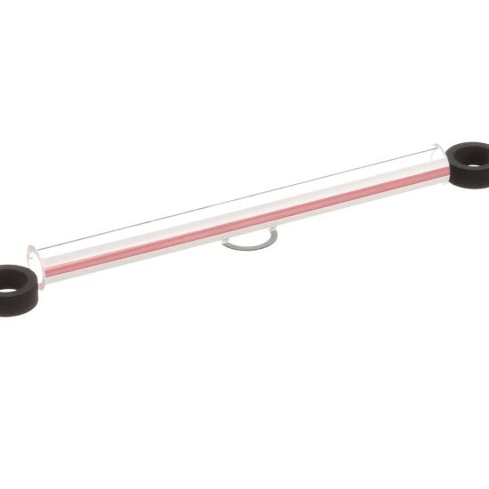 Picture of Cleveland Tube Glass - W/red Stripe And Washers Part# FK07302