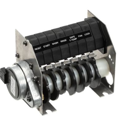 Picture of CMA Dish Machines Cma-180-vl Timer Assembly (7 Switc Part# 409.93
