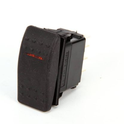 Picture of CMA Dish Machines Start/fill Rocker Switch Amber Part# 421.4