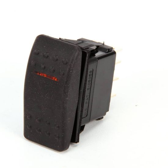 Picture of CMA Dish Machines Start/fill Rocker Switch Amber Part# 421.4