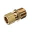 Picture of CMA Dish Machines Adapter 1/2 Comp X 1/2 Mip Part# 724