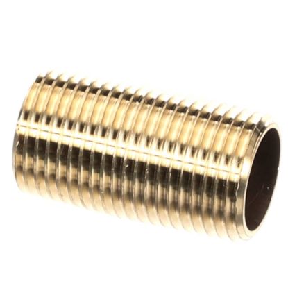 Picture of CMA Dish Machines Nipple Brass 1/2 X 1 1/2 Part# 742
