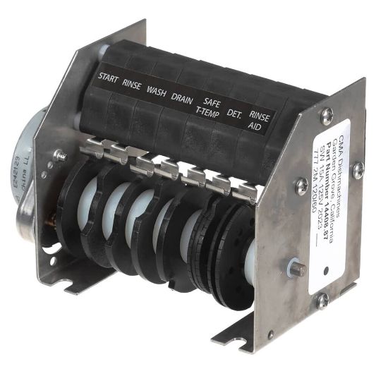 Picture of CMA Dish Machines Timer 2 Min, 7 Cam, Cma-180uc Part# 14408.87