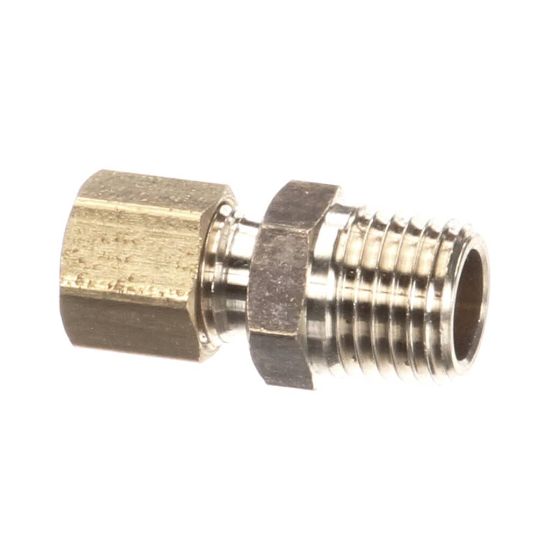 Picture of CMA Dish Machines 1/4 Comp X 1/4 Mip Fitting Part# 40116