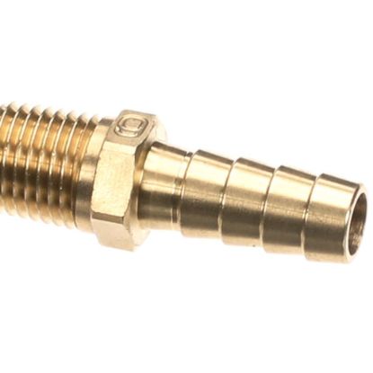Picture of Convotherm Fitting Hose Barb3/8h X 1/4Npt Part# 1132302