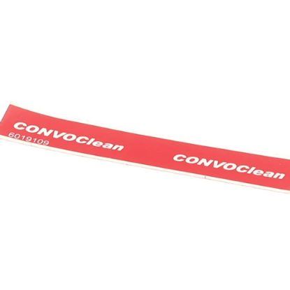 Picture of Convotherm Convoclean Adhesive Label Part# 6019109