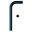 Picture of Eklind Tool 1/4" L-Wrench Long Hex Key Part# - 15216