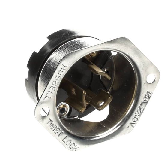 Picture of Cres Cor Inlet Flange 15A,250v Twistlock Part# 713012