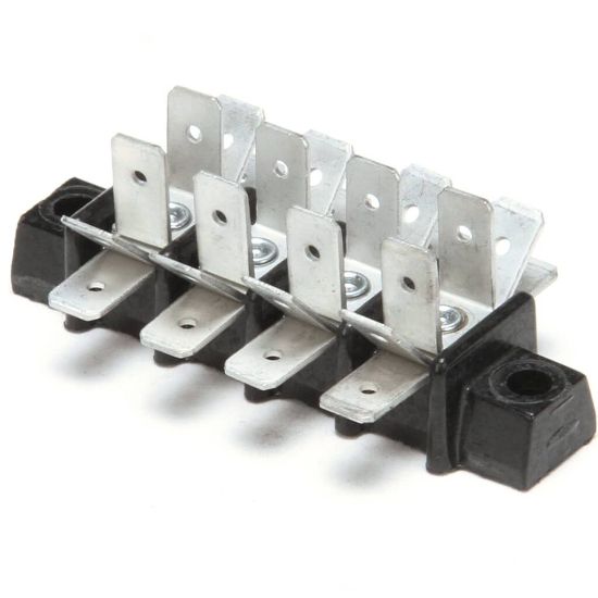 Picture of Cres Cor Terminal Block 20A, 250V, 4Pole Part# 852119
