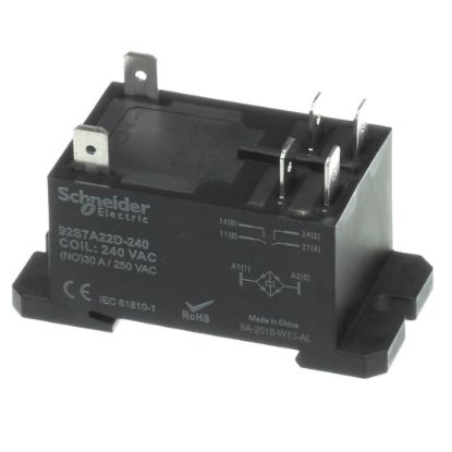 Picture of Continental Refrigeration Relay Dpst-no,30a,220-240va Part# 4-150