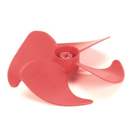 Picture of Continental Refrigeration Blade, Fan (Evap) 4 Plastic Ccw (Red) Part# 40630
