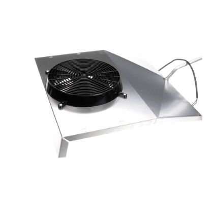 Picture of Continental Refrigeration Fan Panel Assembly Black Fan Guard With 4-14 Part# 50-040-1RF